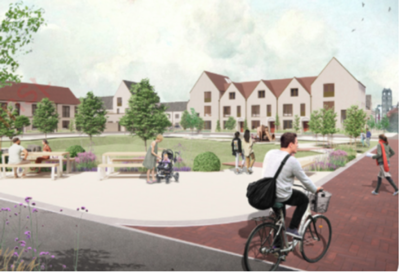 Over 80 new houses and apartments planned for Newbridge 