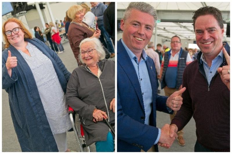 ELECTED: Cllr Suzanne Doyle and Cllr Kevin Duffy retain seats in Kildare LEA