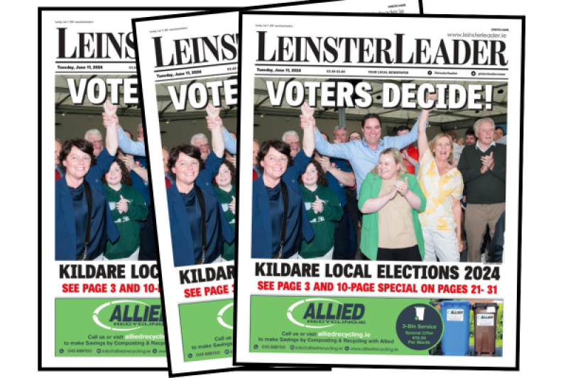DON'T MISS! LOCAL ELECTIONS SPECIAL IN LEINSTER LEADER 