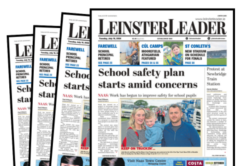 DON'T MISS! The latest LEINSTER LEADER is out! 