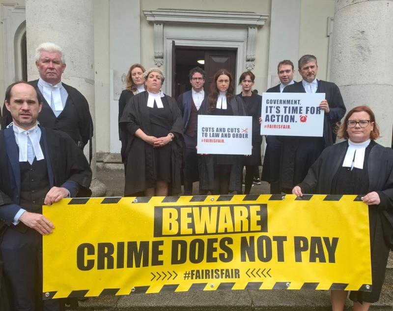 LATEST: Criminal barristers in Kildare withdraw services for third time in call for pay restoration