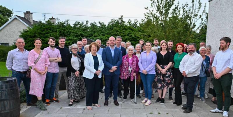 Aiden Farrelly at the selection convention last night