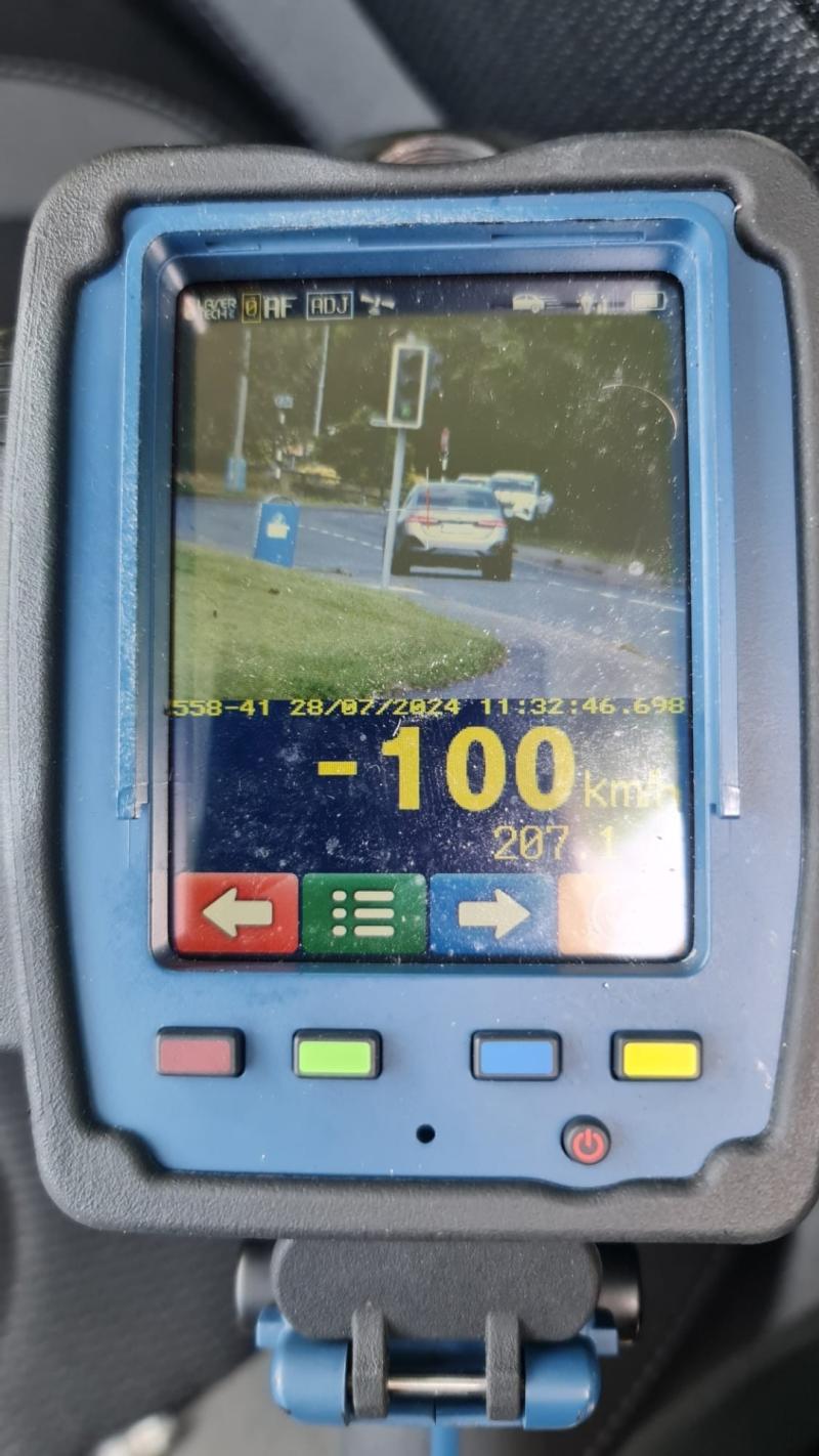 Driver speeding at 100kph in a 50kph zone stopped by Kildare gardaí