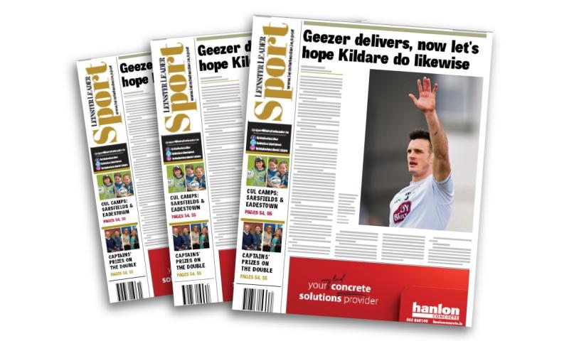 In this week's Leinster Leader Sport