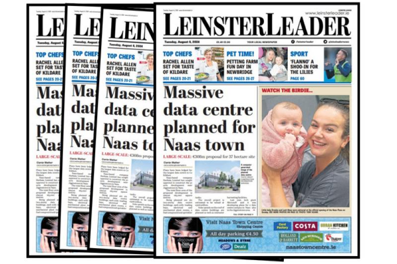 DON'T MISS: Latest edition of LEINSTER LEADER is out now! 