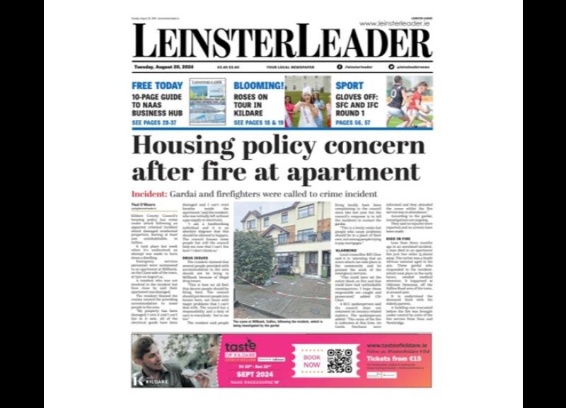DON'T MISS OUT: Take a look inside our engaging latest edition of the Leinster Leader newspaper!