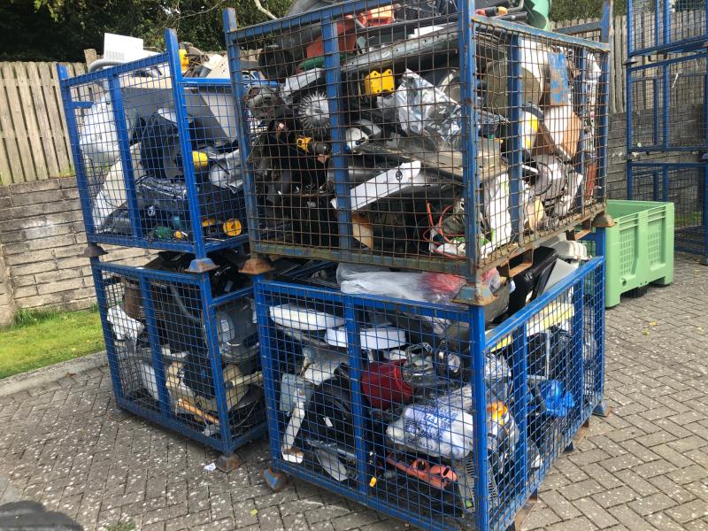 Electrical recycling event on Kildare-Wicklow border proves a huge success
