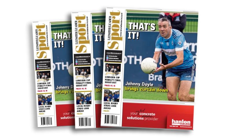 In this week's Leinster Leader Sport
