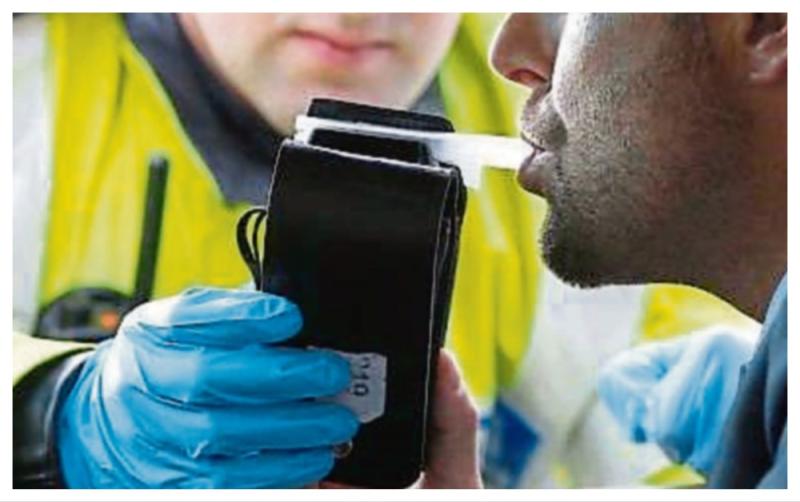 Gardaí  nab motorist 12 times over drink-drive limit 