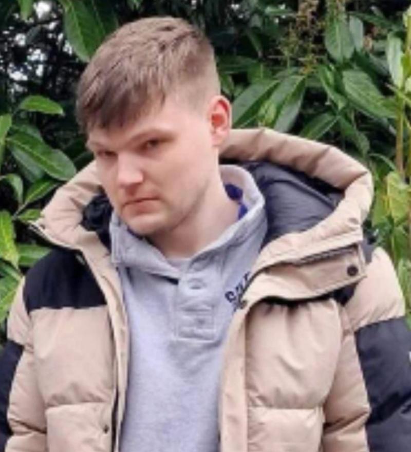 MISSING: Gardaí appeal for information relating to whereabouts of 27-year-old Naas, County Kildare man