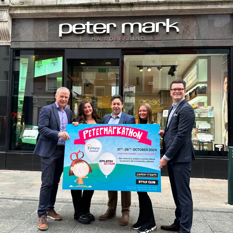 Kildare's Peter Mark hair salons to benefit Epilepsy Ireland 