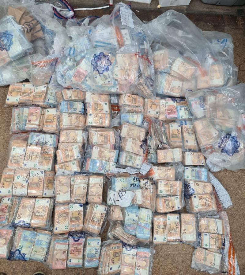 SHOCKING: Gardaí reveal large sum of cash lodged to the Irish Exchequer in a single month