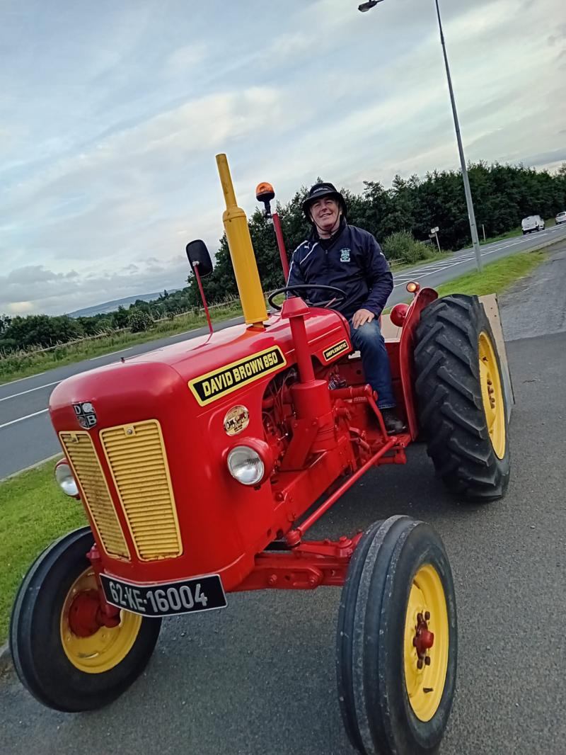 Kildare man raises &euro;16k for Gaza by driving tractor for 2,800km