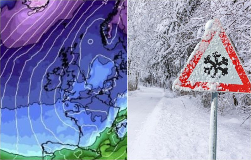 SNOW TRACKER: How much snow will each county get amid Arctic blast forecast?