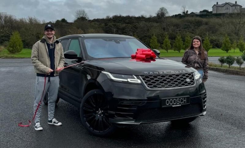 Driven to success: Young Kildare man wins car of his dreams 