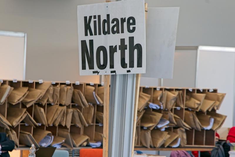 Counting of votes will continue in Kildare beyond midnight at least