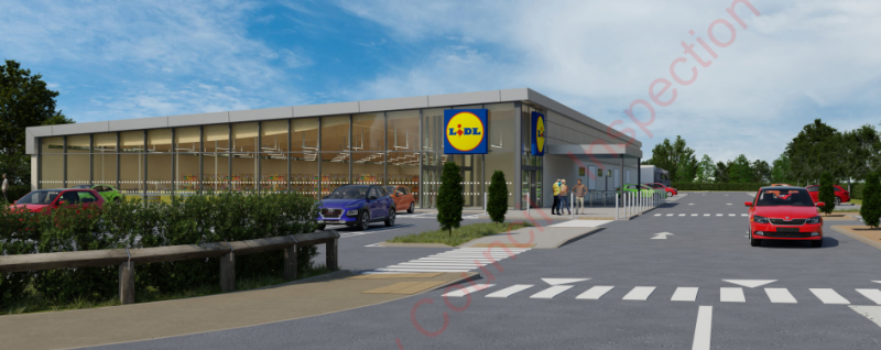 PHOTOS: Plans revealed for new Lidl store in Kildare 