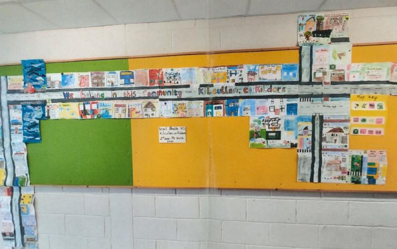 Scoil Bhride NS, Kilcullen and SB Lackagh named County Winners in national art competition