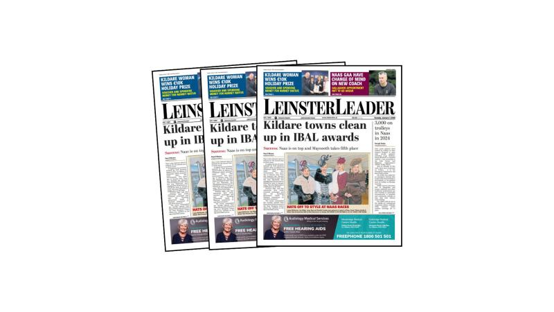 The latest LEINSTER LEADER is in shops and online