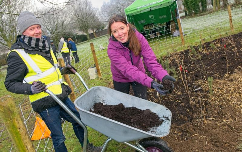 Irish Dog Foods plants over 600 trees as part of new Urban Forest in Kildare