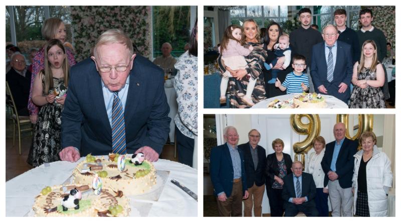 PICTURES: Tom Farrell's 90th Birthday in Hotel Keadeen