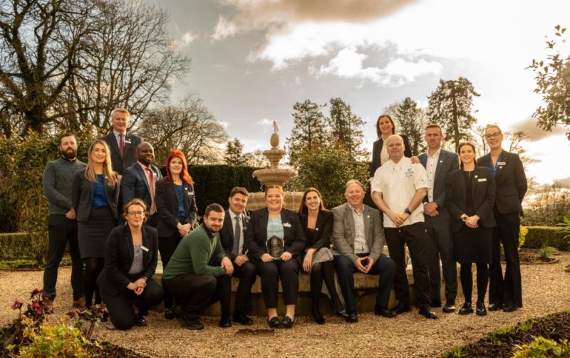 Kildare hotel awarded gold prize for the Best Guest Experience Hotel in Ireland