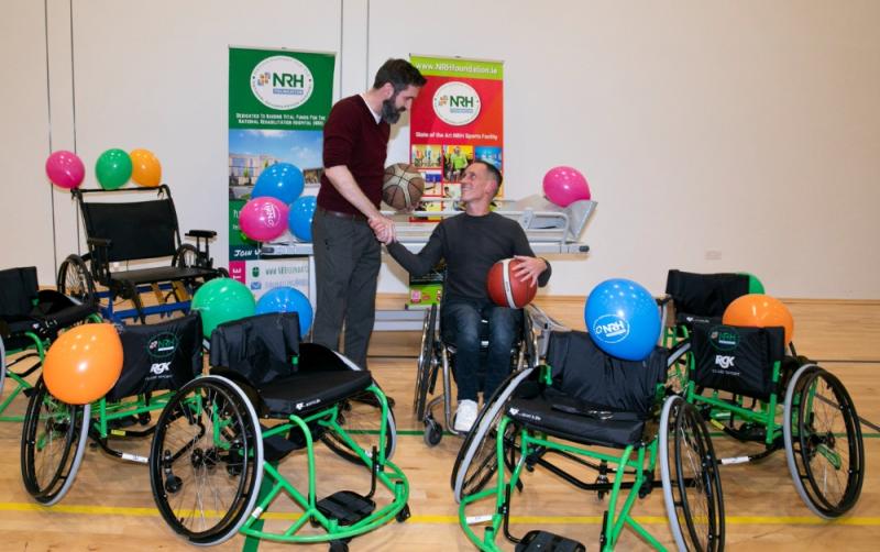 Kildare man makes life-changing donation to spinal cord injury programme