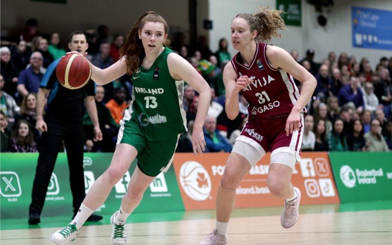 Kildare star Claire Melia nets team high score in Ireland's narrow defeat to Latvia