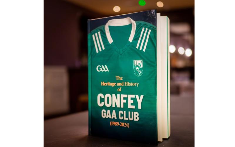 Kildare club launch history book with GAA President Jarlath Burns