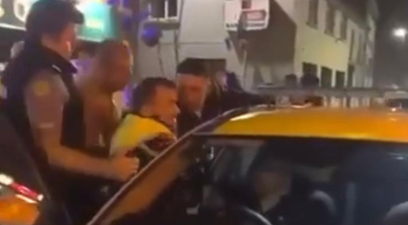 WATCH: Shocking footage as man is pulled from driver's seat of Garda car