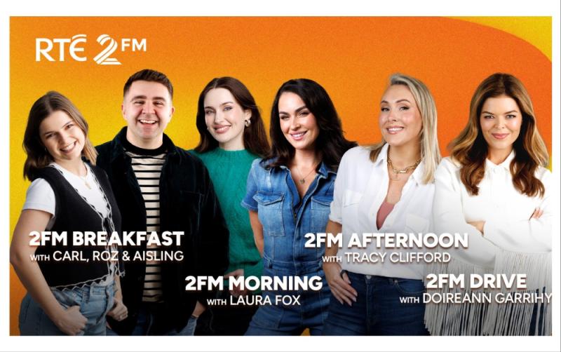 RTÉ 2FM announces major shake-up to daytime radio hosts from next week