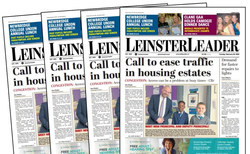 DON'T MISS! The latest LEINSTER LEADER is out now! 