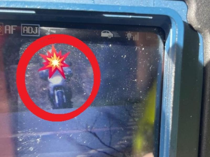 'Way too fast' - Learner biker fined for speeding in Kildare 