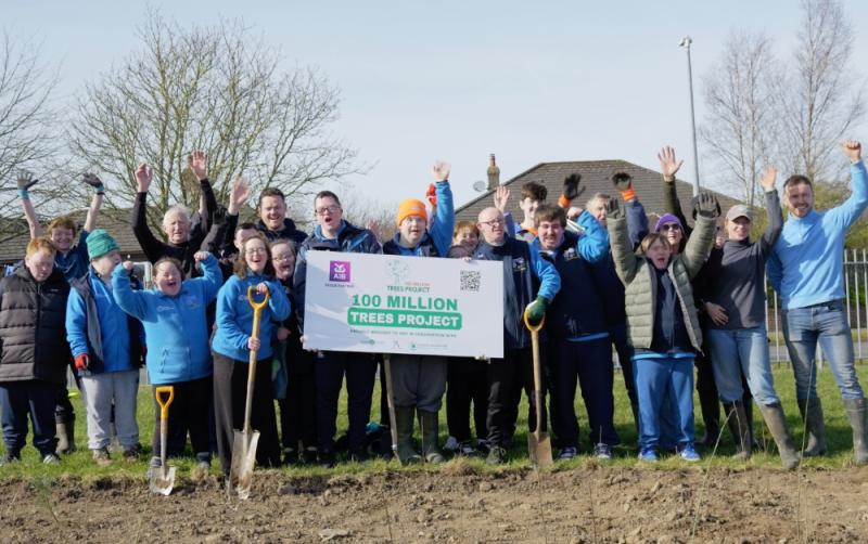 Kildare racecourse plants 5,000 trees with 100 Million Trees Project