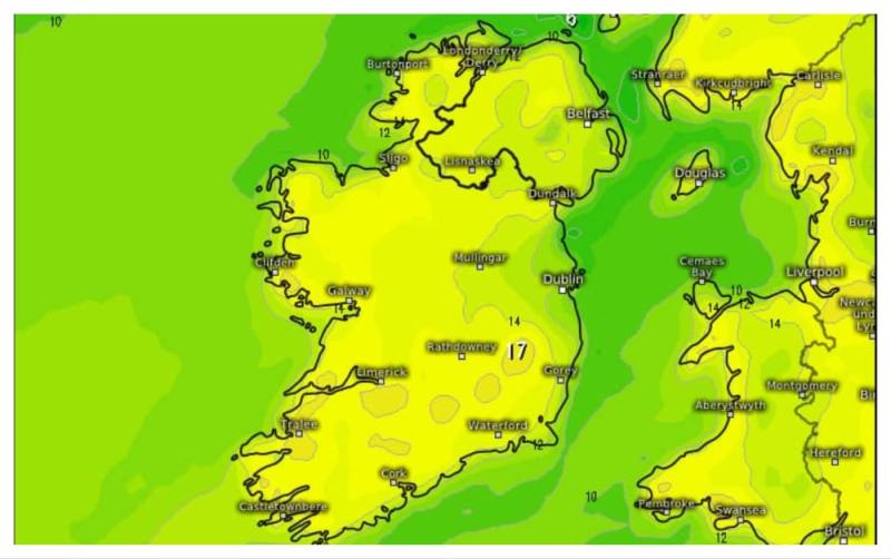More sun on the way but there is a twist coming according to Met &Eacute;ireann's latest update