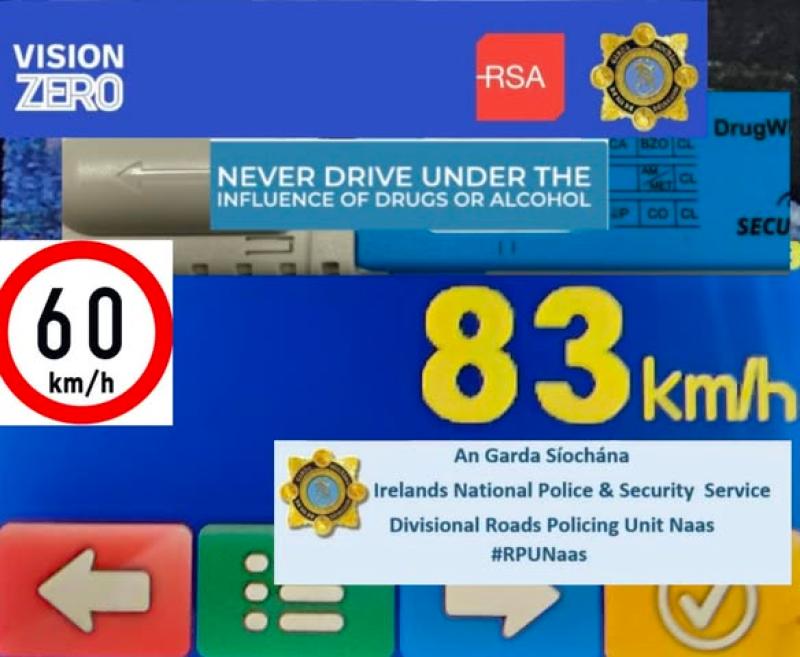 Kildare gardaí make arrest after speeding complaint