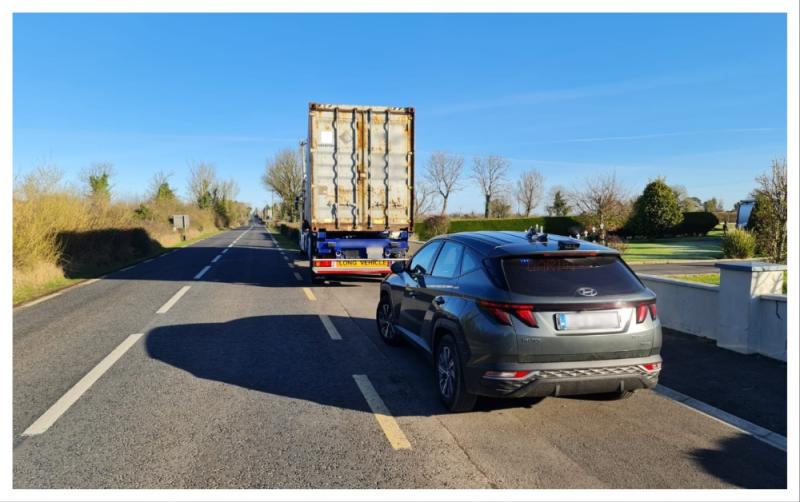 Garda&iacute; issue warning as lorry caught travelling shocking speed outside school