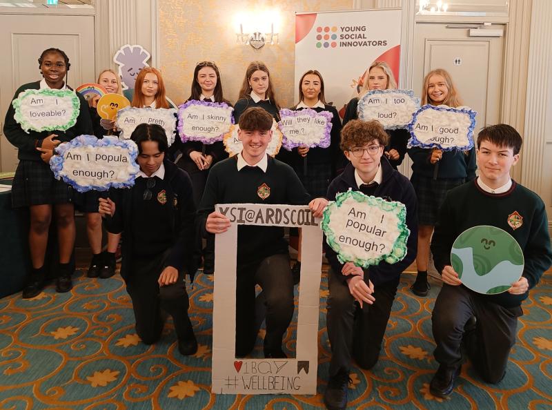 Kildare schools take part in Young Social Innovators' Speak Out Tour