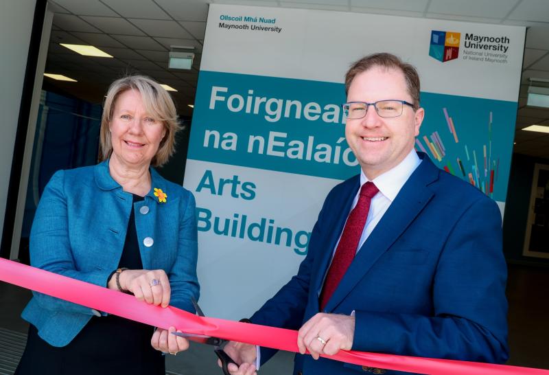 Refurbished Arts Building of well-known Kildare university officially opened