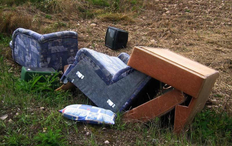 Call for action on illegal dumping in car park in a Kildare town 