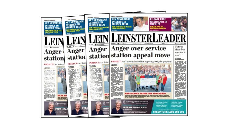 The latest LEINSTER LEADER is out across Kildare now! 