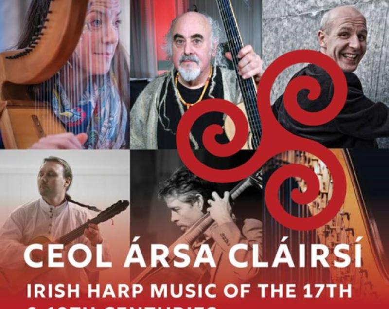 Irish harp music to be celebrated at upcoming Kildare event