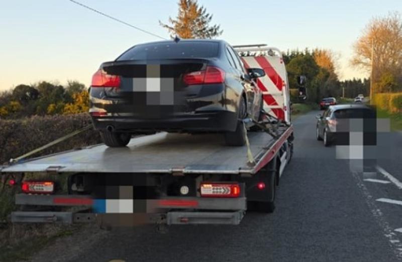 LATEST: Kildare Garda&iacute; seize nearly 50 vehicles off the road in past week 