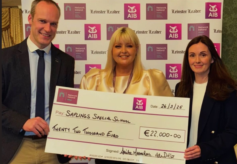 Network Ireland Kildare Branch Raises &euro;22,000 for Saplings Special School