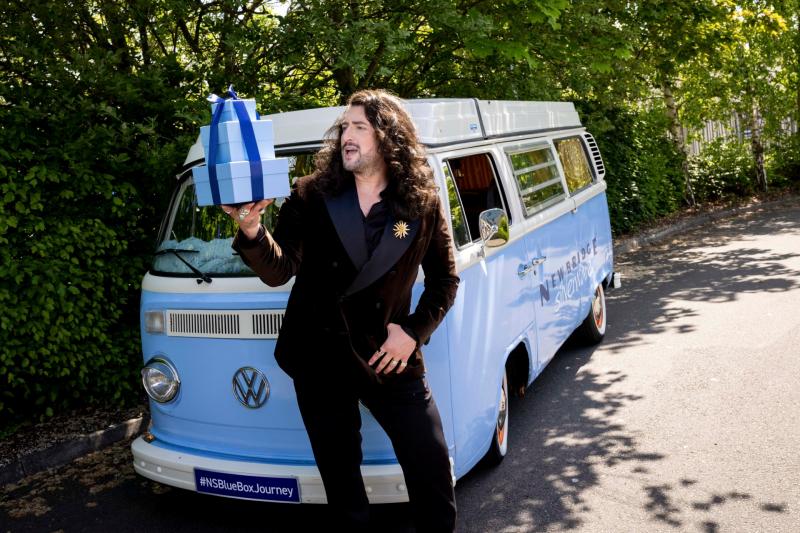 DWTS' Arthur Gourounlian launches Newbridge Silverware’s brand new ‘Legendary Blue Box’ campaign