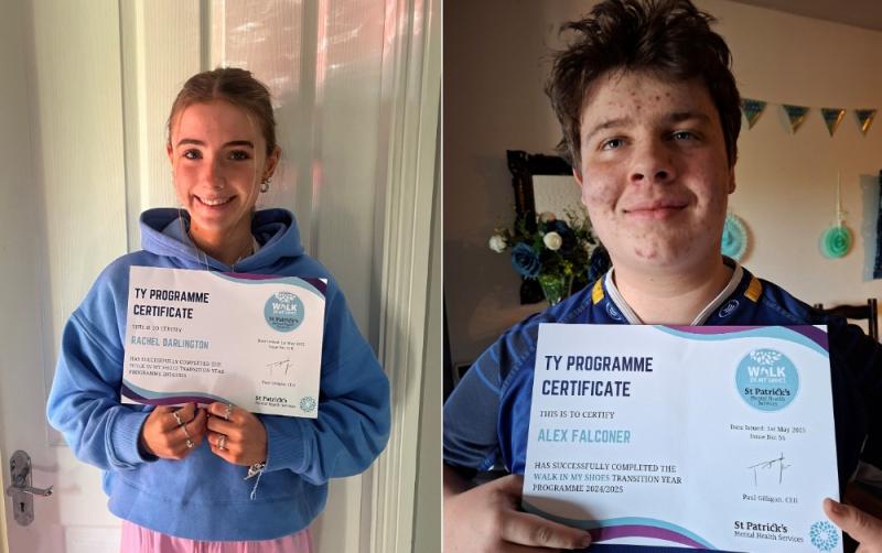 Four Kildare students graduate as mental health ambassadors