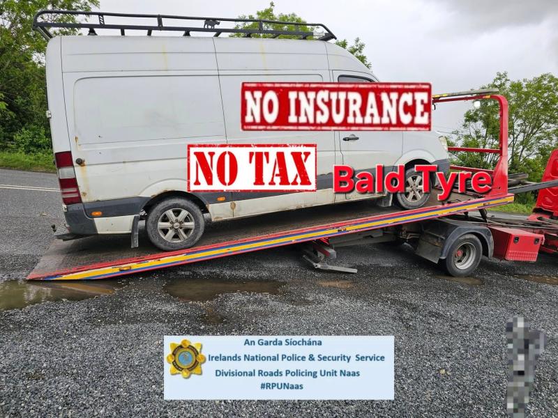 Number of vehicles stopped at multi-agency checkpoints in Kildare