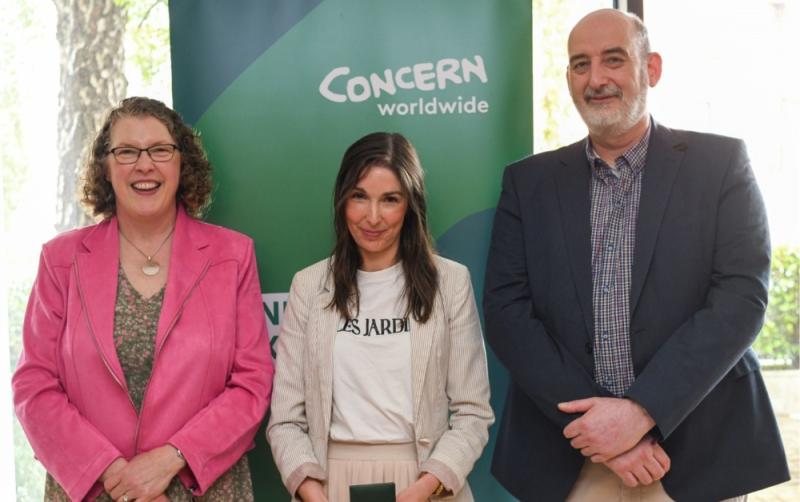 Kildare teacher awarded for volunteer work by Concern
