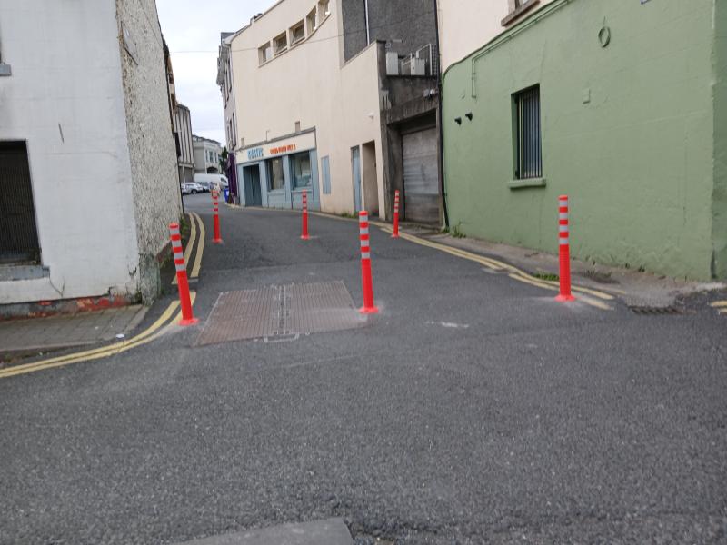 Council asked if it plans to remove bollards in Kildare town