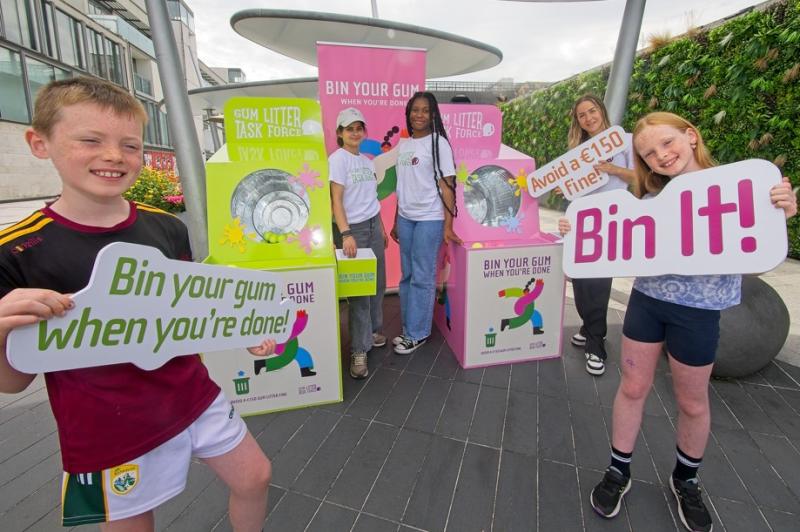 Gum Litter Taskforce collaborated with Kildare Co Council 